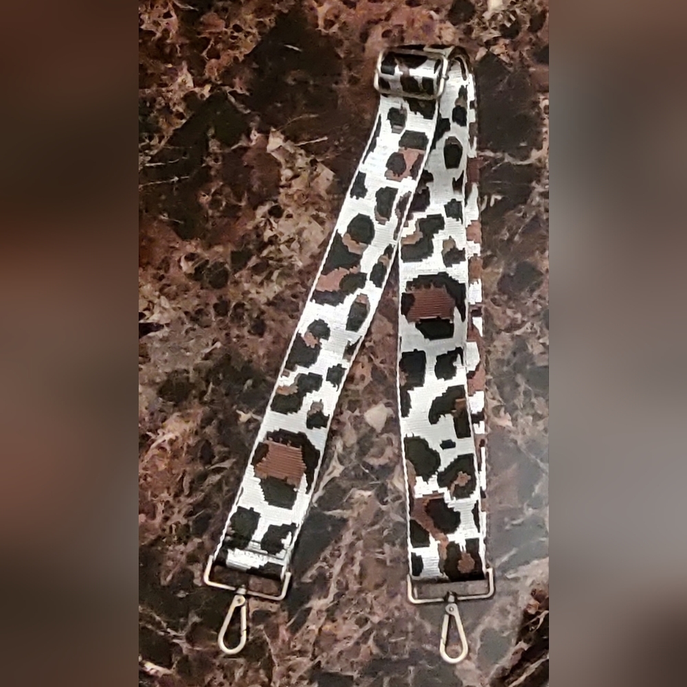 Leopard Print Charleston Wrap Purse Strap or Guitar Strap ✨ Brand New in Wrap ✨